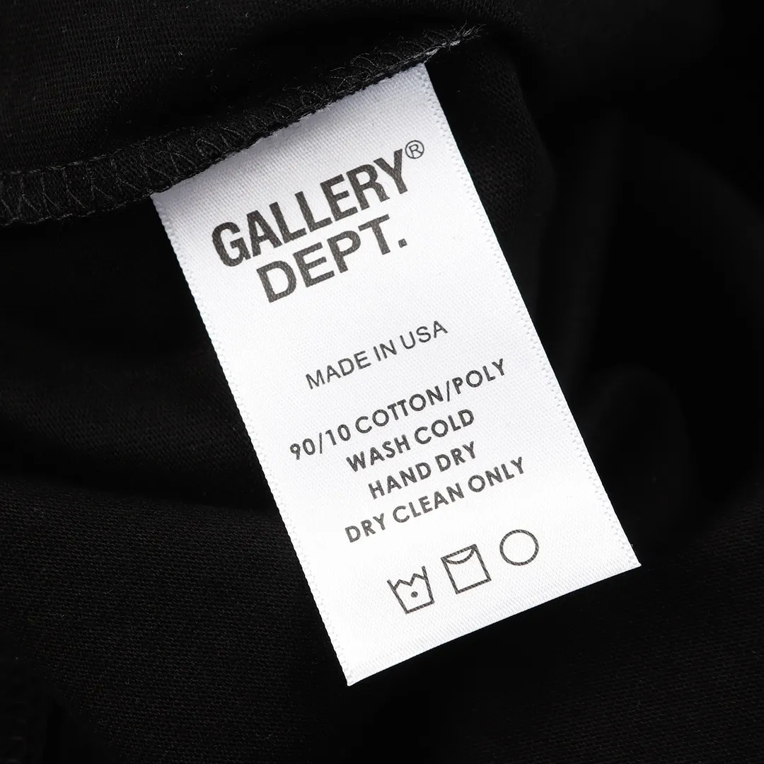 GALLERY.DEPT Summer new short-sleeved model number: D3136#P110 Color: black pink apricot Size: S M L XL